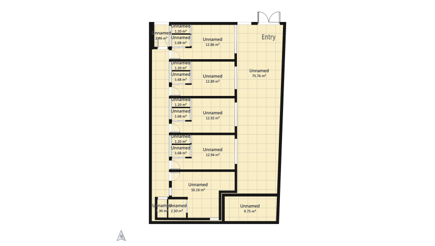 micro kitnets floor plan 506.19