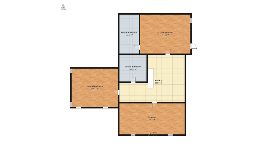 Maplewood Avenue floor plan 2086.54