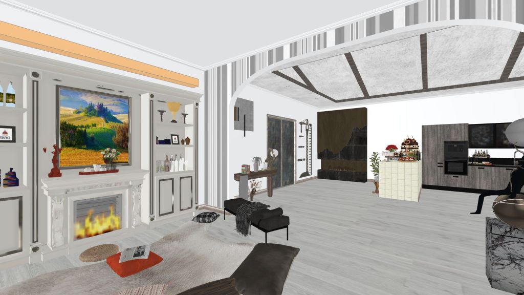#HSDA2021 Residential dream home_copy 3d design renderings