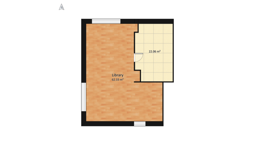 Green living room #StPatrickContest floor plan 92.84