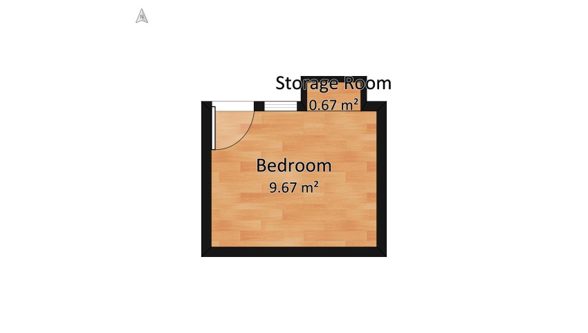 My Bedroom Layout A floor plan 11.66