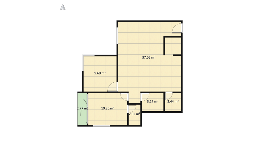 My House floor plan 67.25