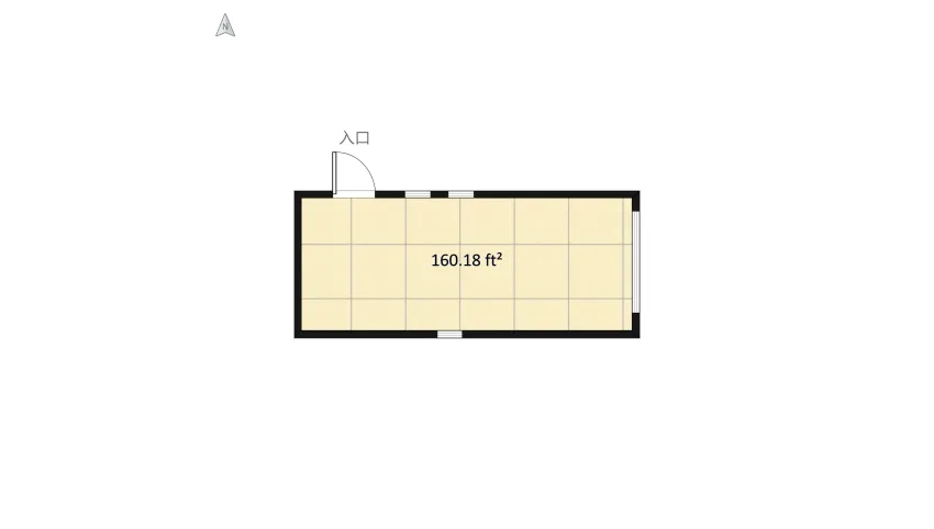 Lumen_NS_Weekender_24'_Couch and Shelf floor plan 18.74