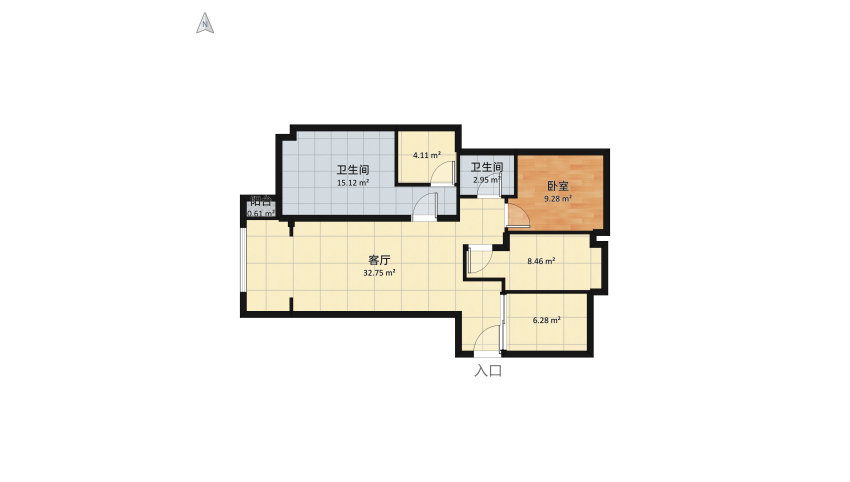 huangzl floor plan 88.36