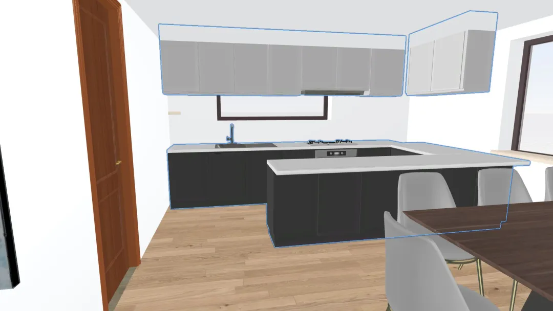 kuchyn ucko 3d design renderings