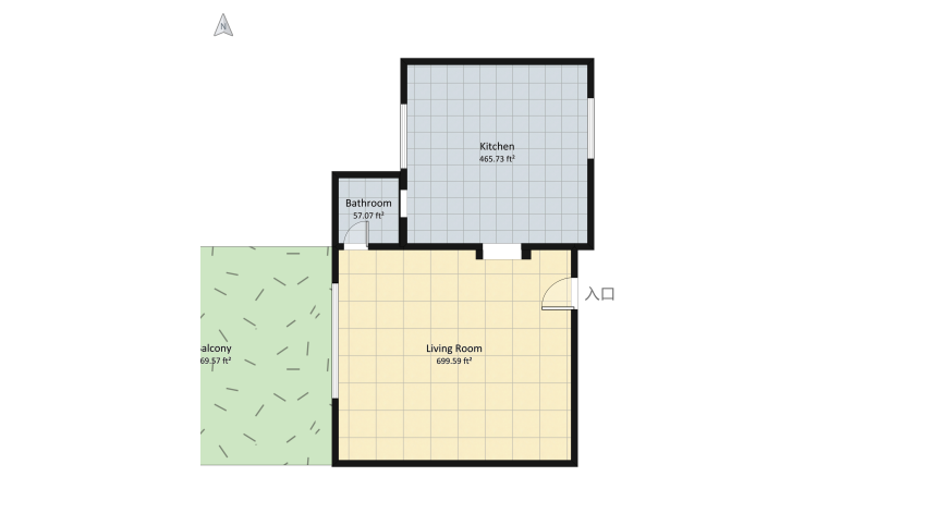 #PartyContest - New Year house floor plan 193.86