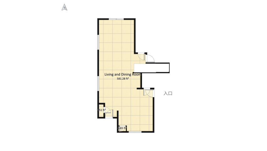 Kyona Townhome floor plan 124.59
