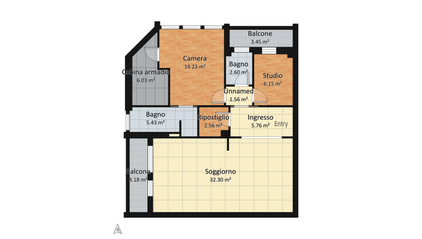 OSTIA_2 floor plan 84.46
