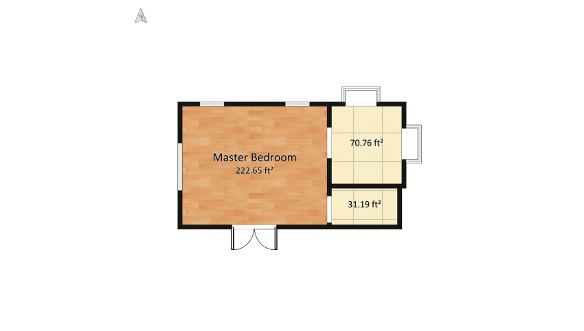 master bedroom floor plan 32.95