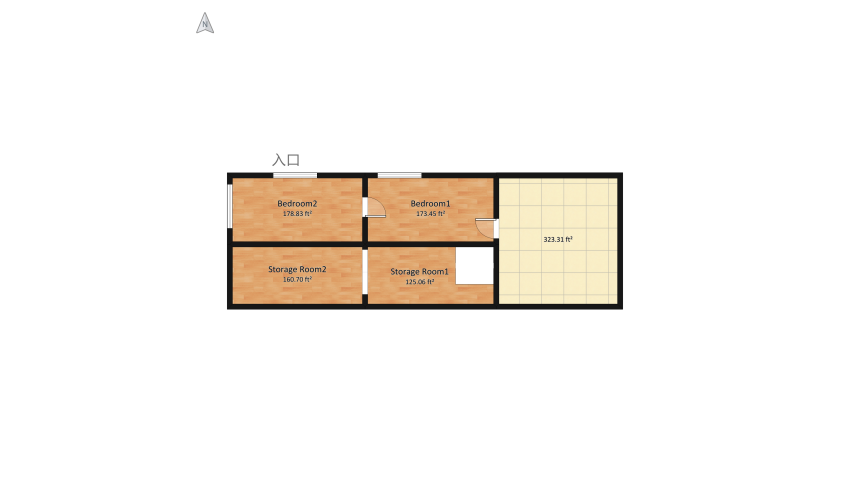 dream house floor plan 663.85