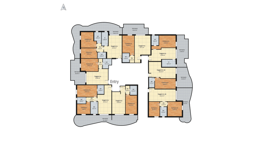 palazzina_b intera floor plan 4833.19