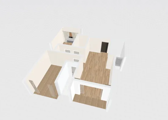 # Empty-Cozy Natural Home Визуализация дизайна