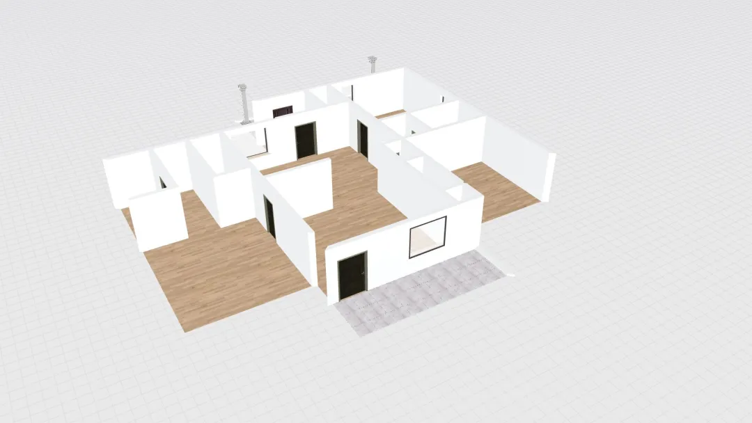 house 1 3d design renderings