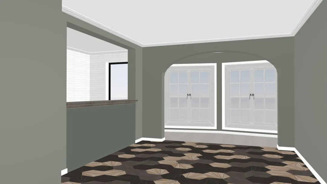 Room 3 - Honeycomb Element angie 3d design renderings