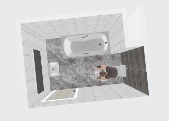 Mona Bathroom Option 1 Design Rendering