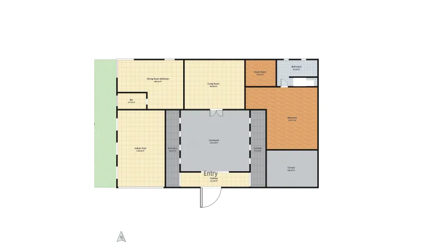 Indoor Urban Jungle floor plan 939.2