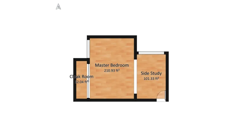 FINAL Turpin-TDJ2O1-Bedroom Floorplan floor plan 36.82