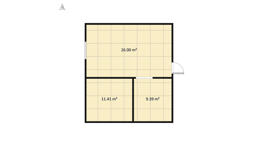 room01 floor plan 49.66