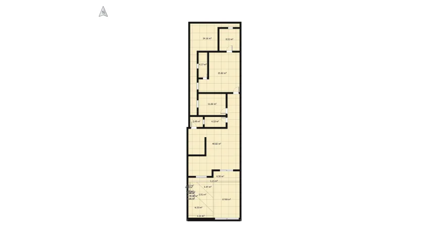 Casa Sah e Nando floor plan 195.28