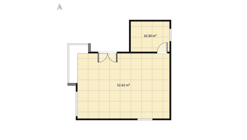 Loft - V.2 floor plan 66.2