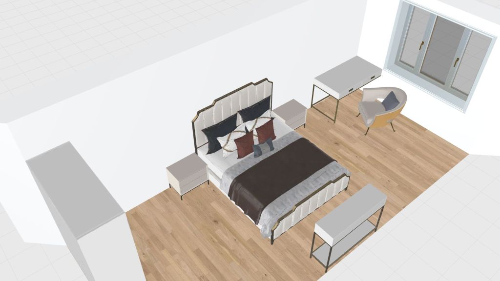 Спальня моя 3d design renderings