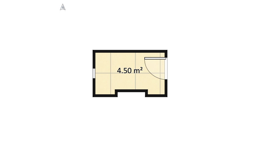 Bathroom floor plan 4.98