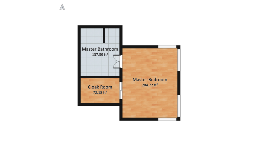 Sleeping area floor plan 51.41