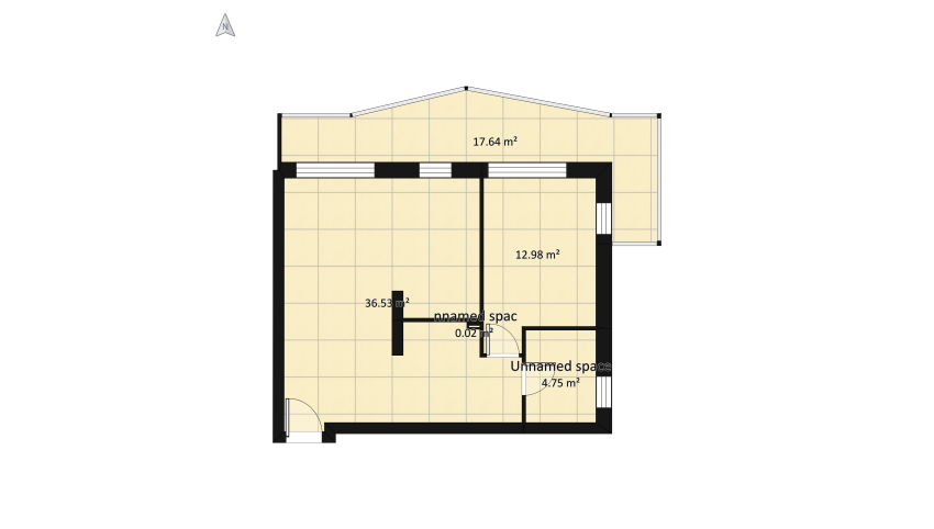 THE STUDENT'S PLACE floor plan 82.61