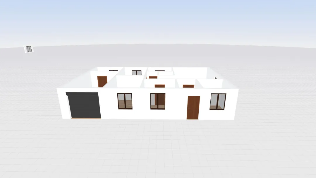 Projekt domu 3d design renderings