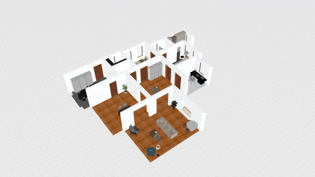 basic floor plan_copy 3d design renderings