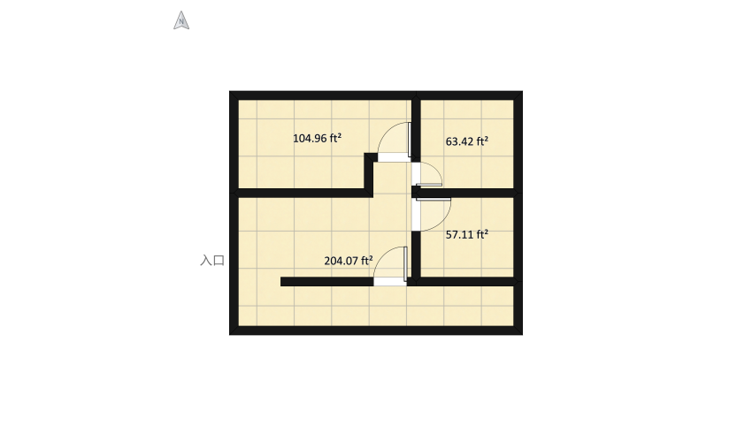 Maison floor plan 358.57