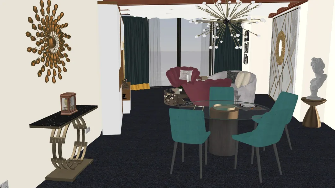 Hotel Executive Suite_copy 3d design renderings