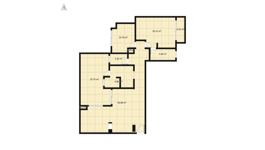 RLD APARTMENT floor plan 145.42
