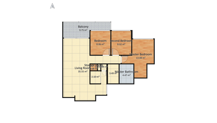 The New JF Home 4 Alternative Design floor plan 92.92