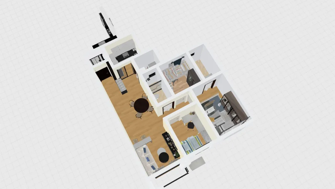 Vista Langkawi 3 -Amend Bed Room 3d design renderings
