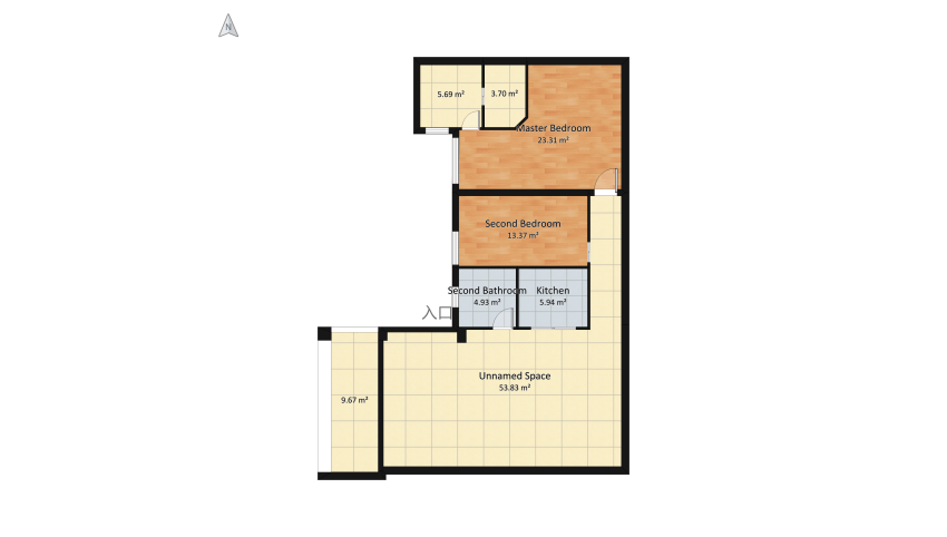 Casa Coronella Prova 2 floor plan 120.45