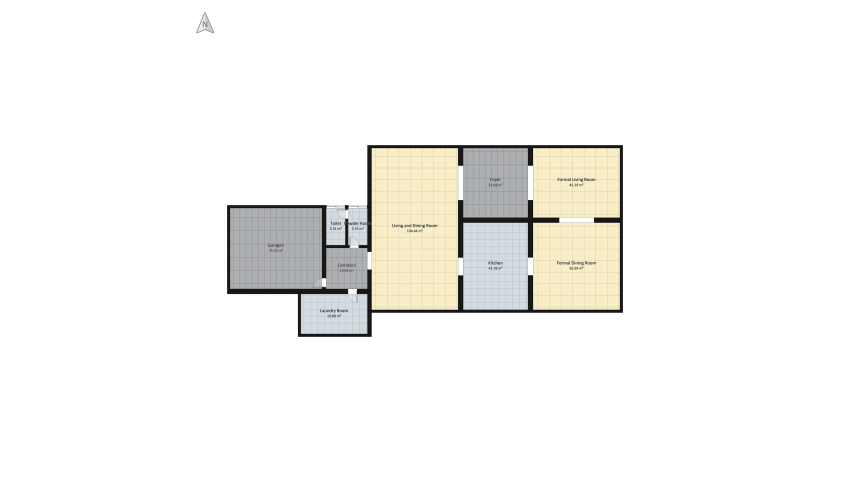European Apartment floor plan 842.51