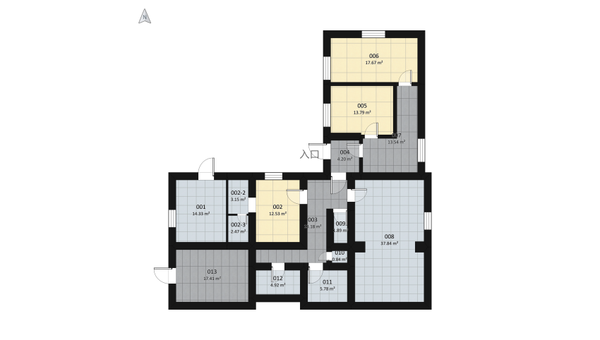 Lutsk floor plan 542.55