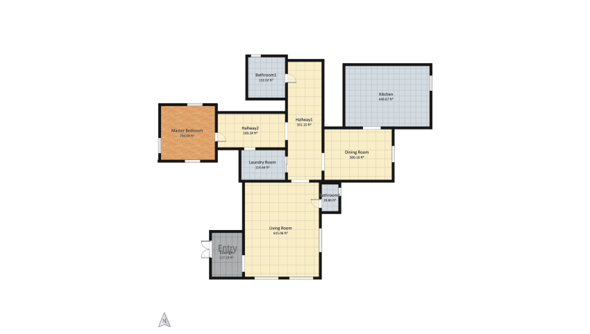 U2A2 My Dream Home - Pottle, Lilly floor plan 239.23