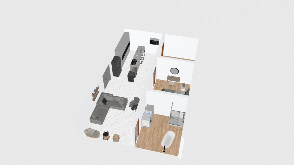 Tiny House Project 3d design renderings