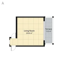 Professional interior design created with Homestyler 3D design software