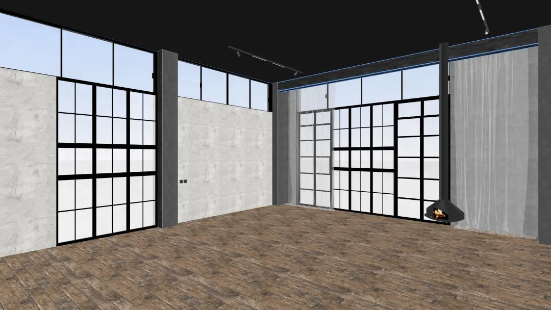 Gedung Asrama 3d design renderings