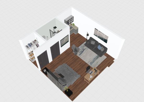 Dorm Room_copy Design Rendering