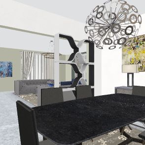 v2_formal living room Design Rendering