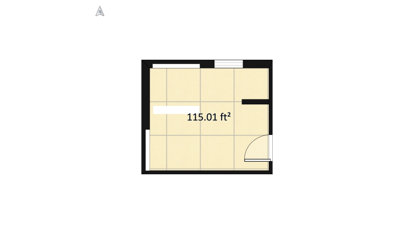 Bathroom floor plan 11.96