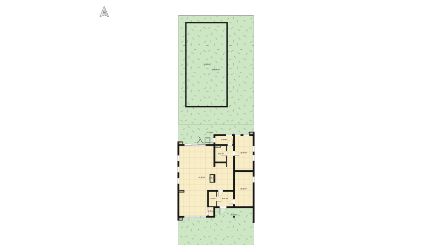 #MyDreamHouse House in modern style. floor plan 9740.46