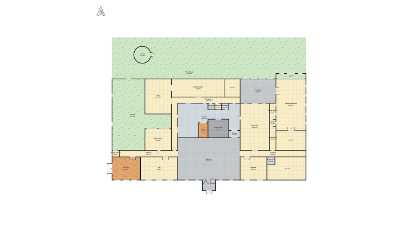 Manor (wip) floor plan 3023.65