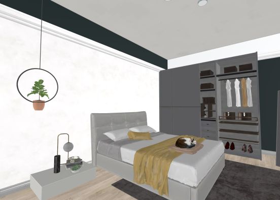 Copy of Room 1- Classic Black and White Design Rendering