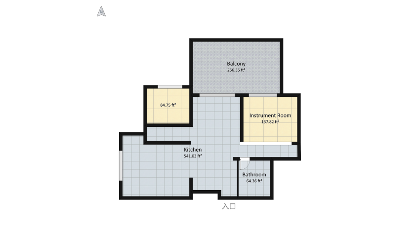 #KitchenContest floor plan 127.32