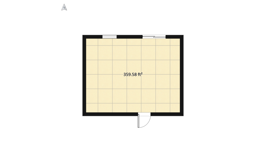Loft Bedroom floor plan 36.26